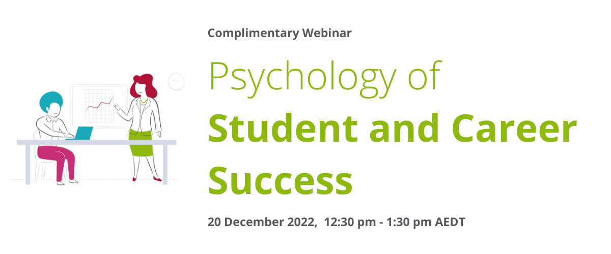 Psychology of student success and career Webinar