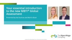 Global MBTI webinar